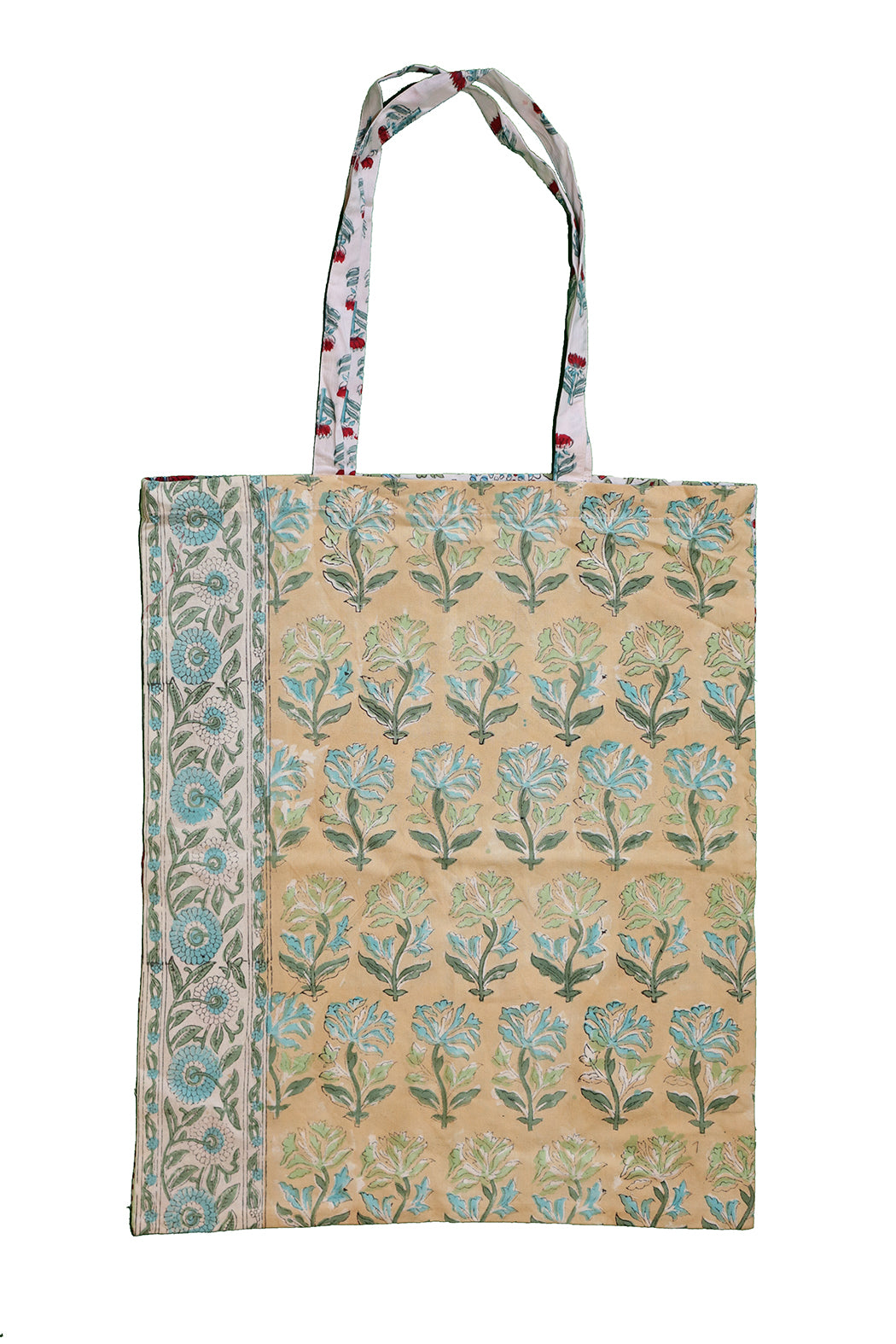 Block print cotton net 40*44 cm