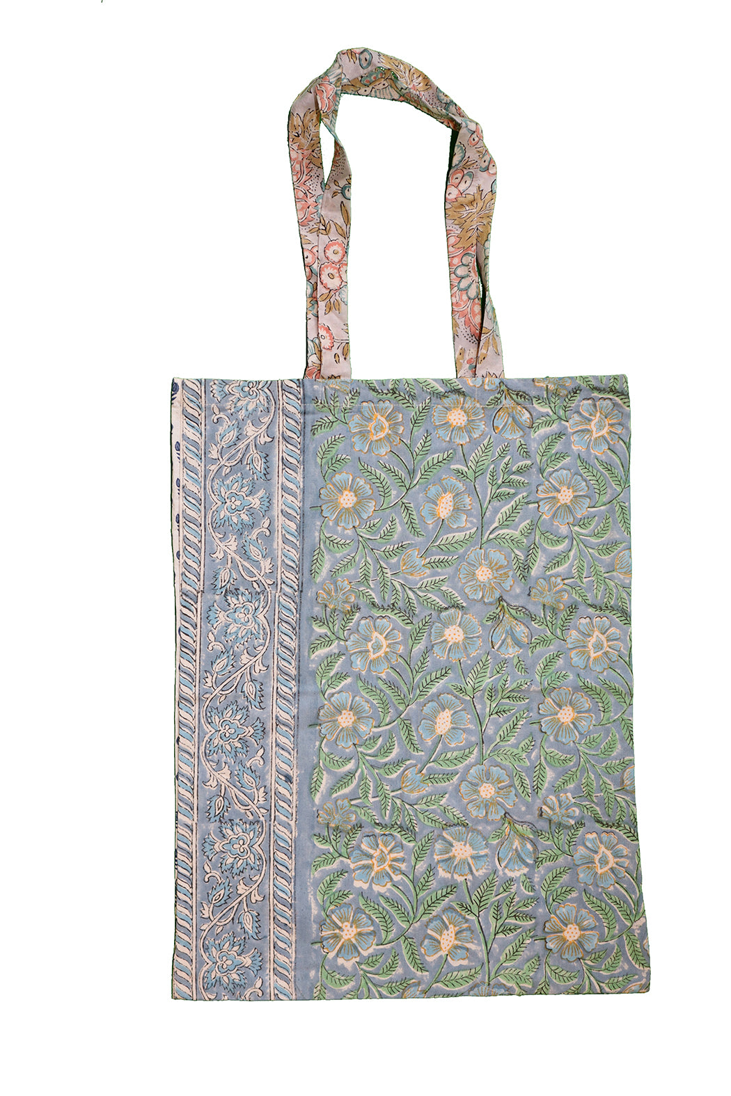 Block print cotton net 40*44 cm