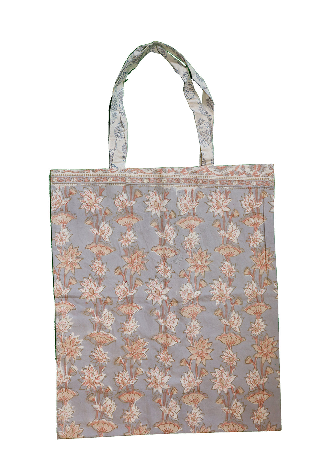 Block print cotton net 40*44 cm