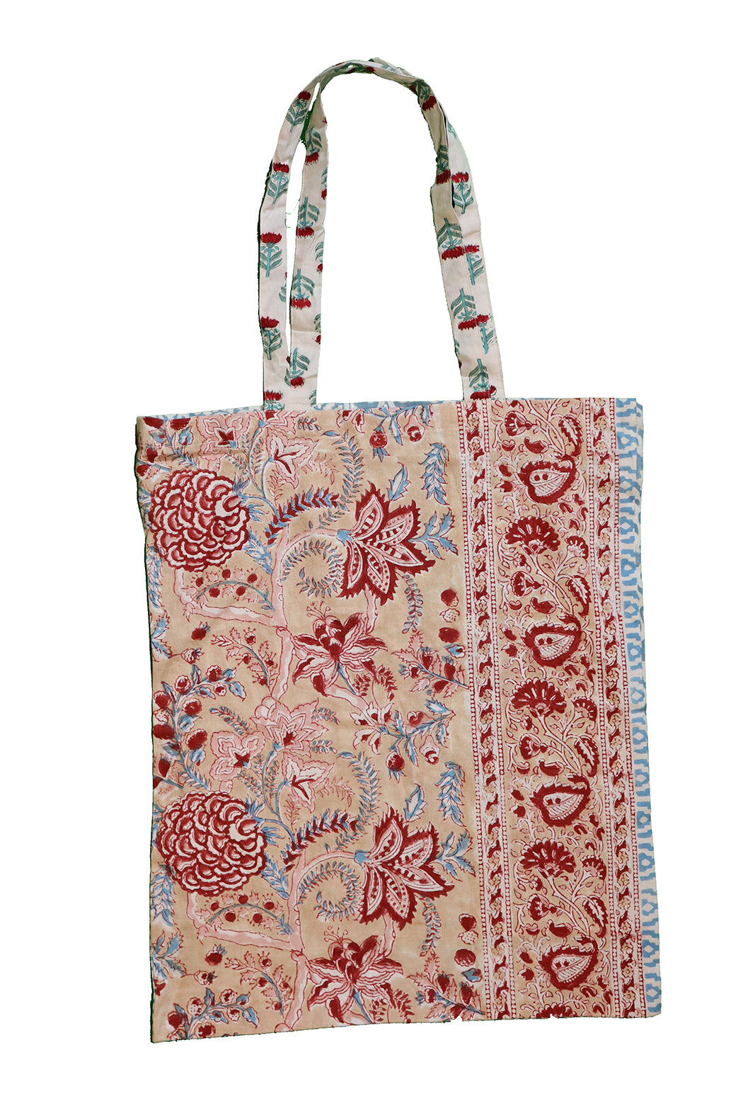 Block print cotton net 40*44 cm