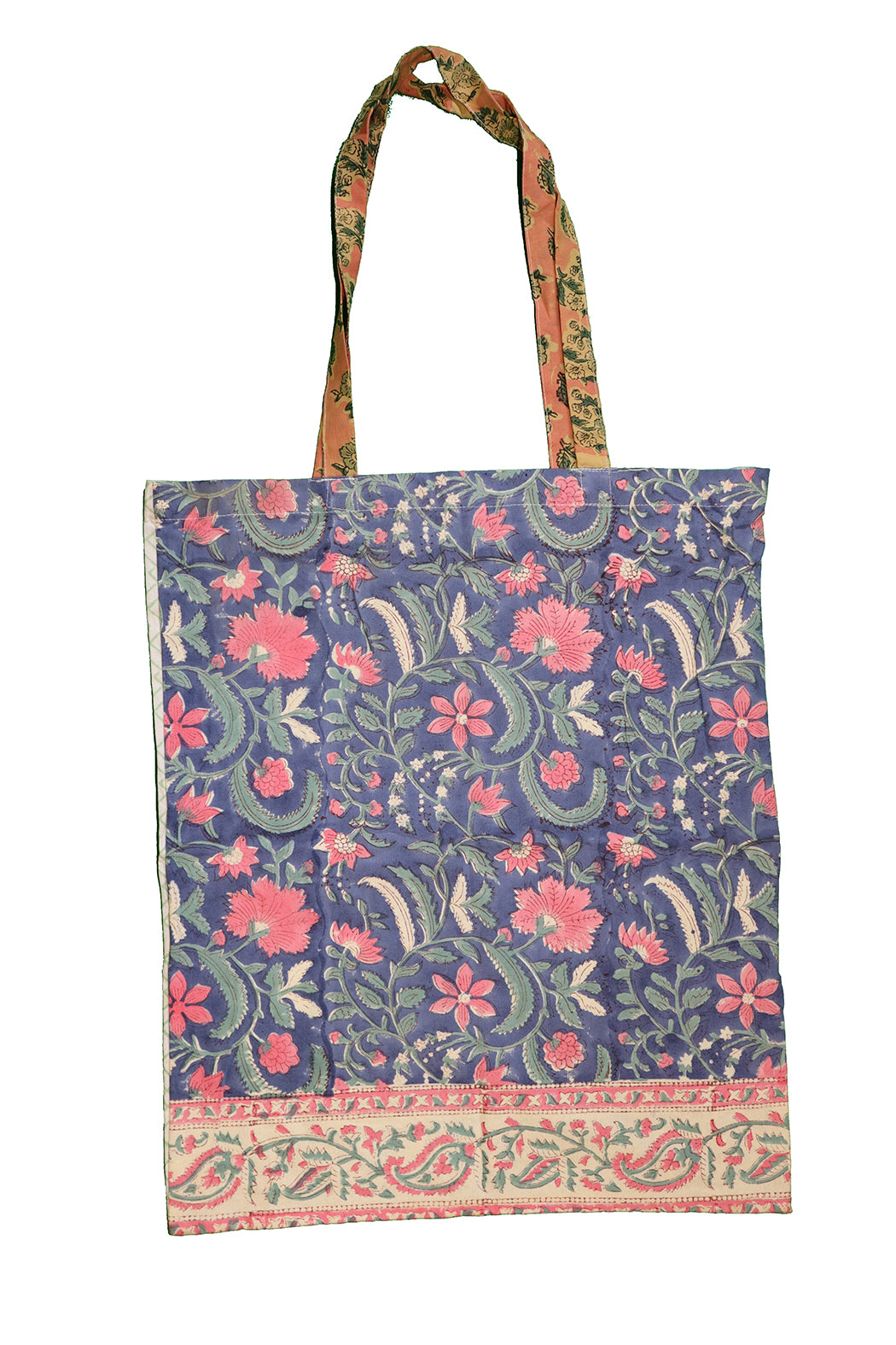Block print cotton net 40*44 cm