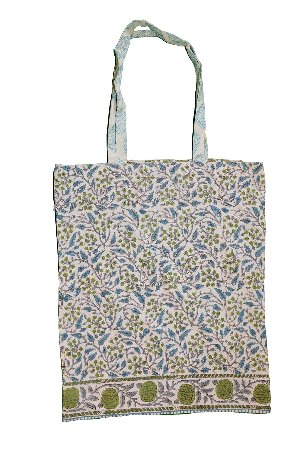Block print cotton net 40*44 cm