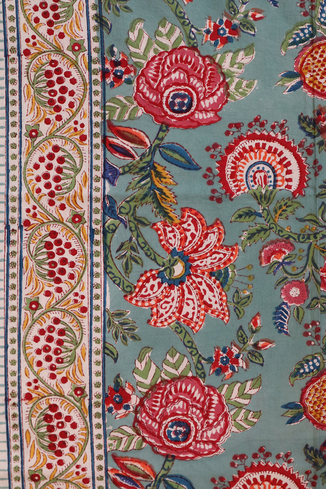 Block print tablecloth 150*220 cm cotton
