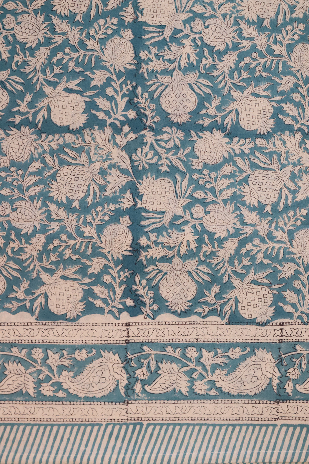 Block print tablecloth 150*220 cm cotton