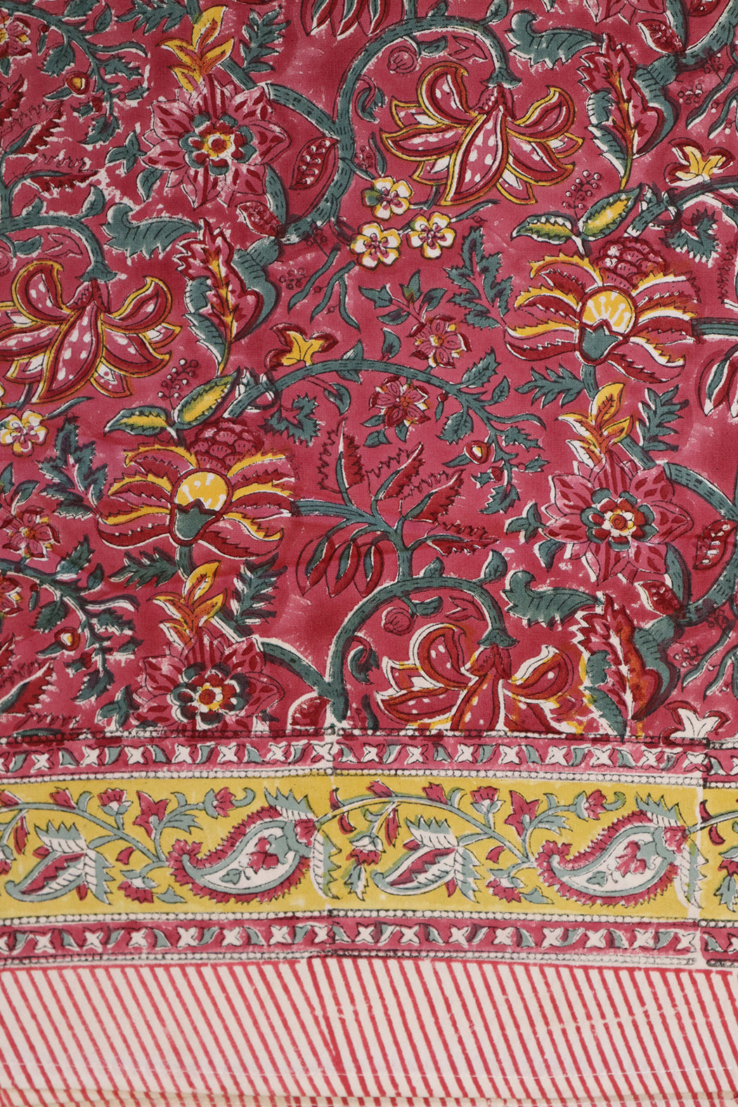 Block print tablecloth 150*220 cm cotton