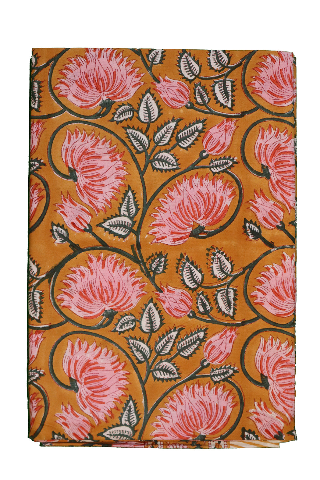 Block print tablecloth 150*220 cm cotton