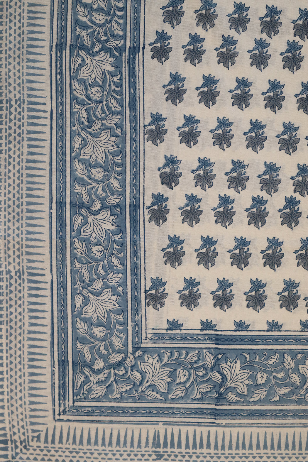 Block print tablecloth 150*220 cm cotton