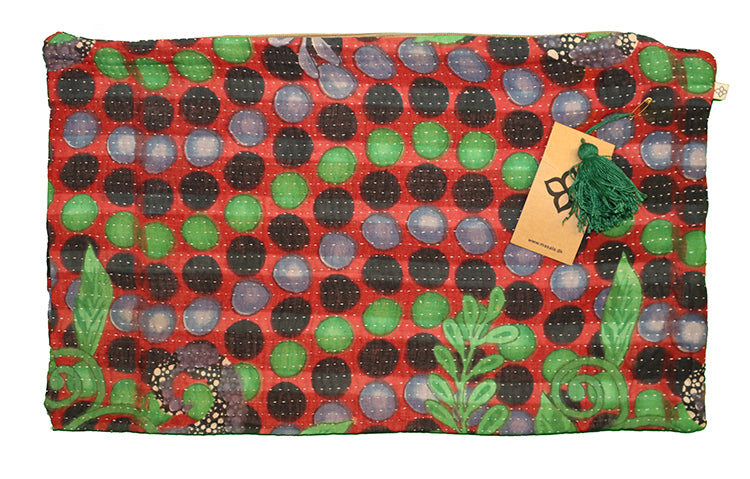 Sari vintage kantha pude 30*50 cm