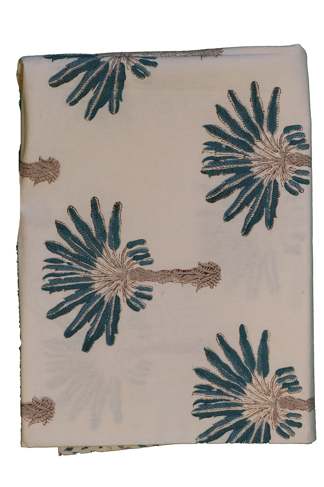 Block print tablecloth 150*220 cm cotton