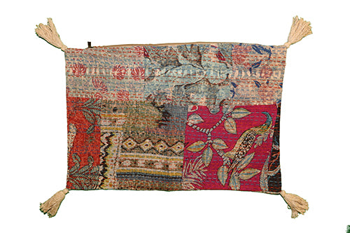 Kantha stonewash pude 40*60 cm, bomuld