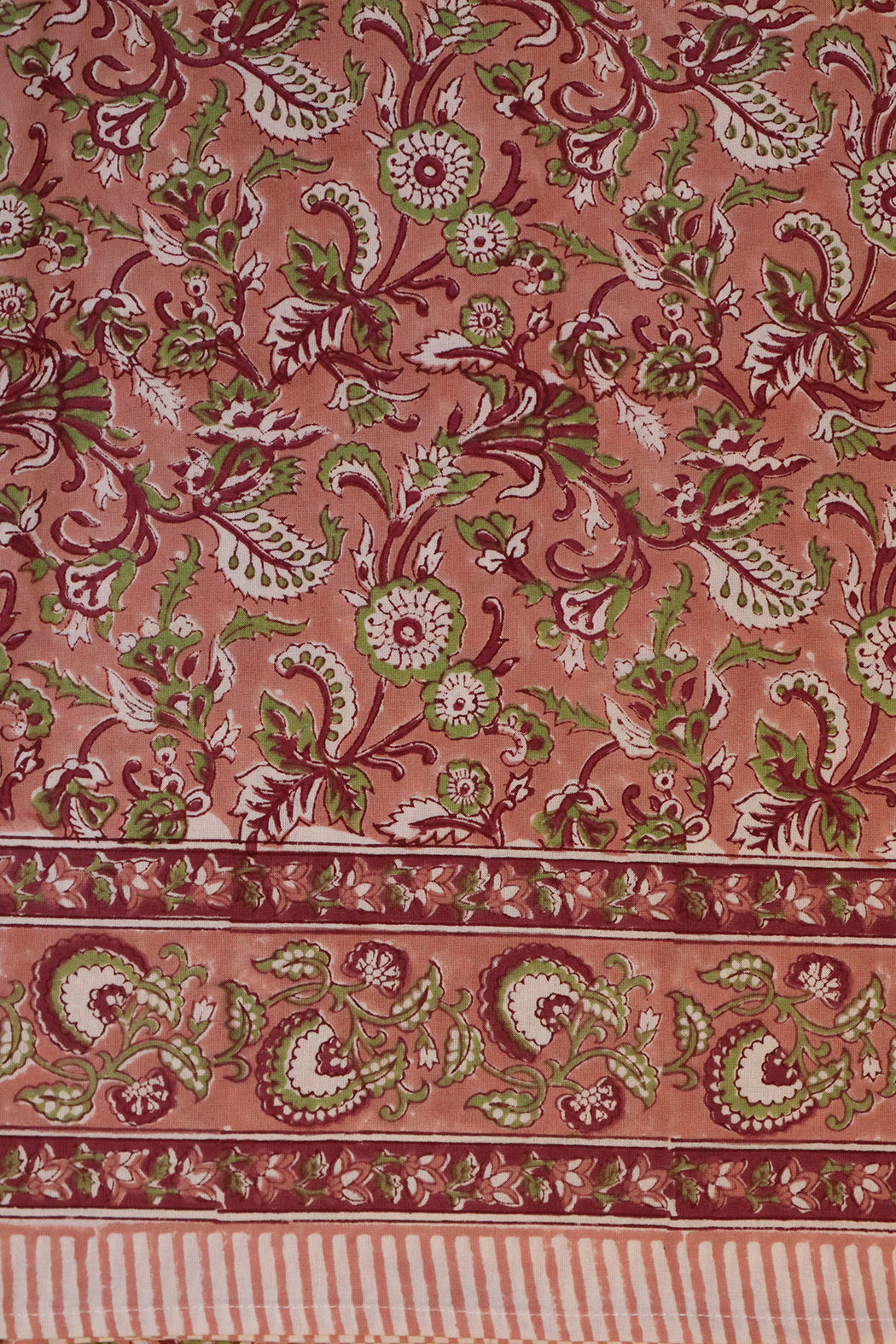 Block print tablecloth 150*220 cm cotton
