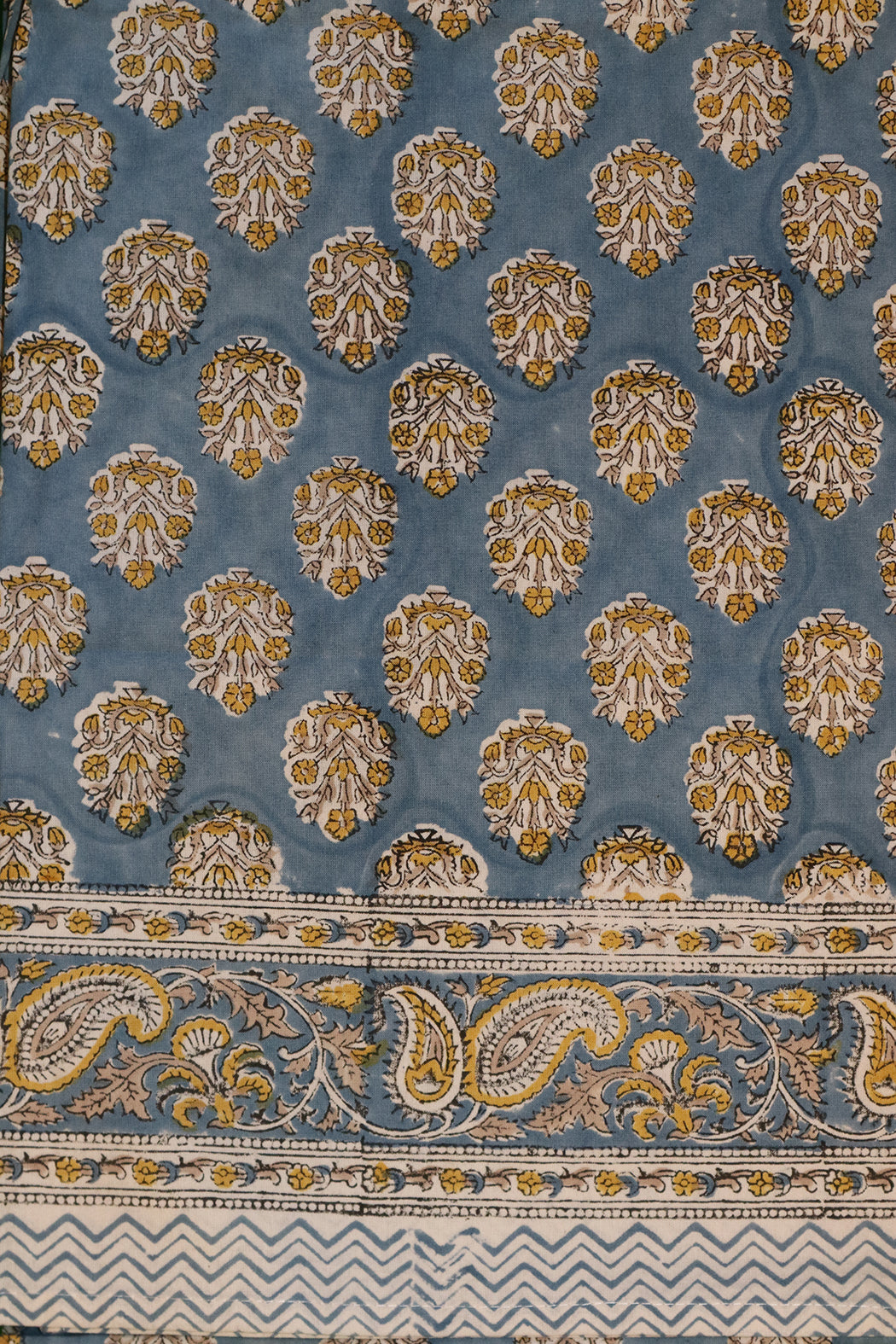 Block print tablecloth 150*220 cm cotton