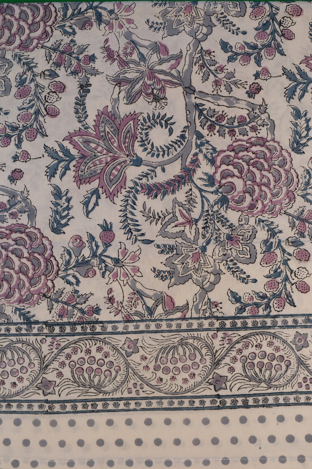 Block print tablecloth 150*220 cm cotton