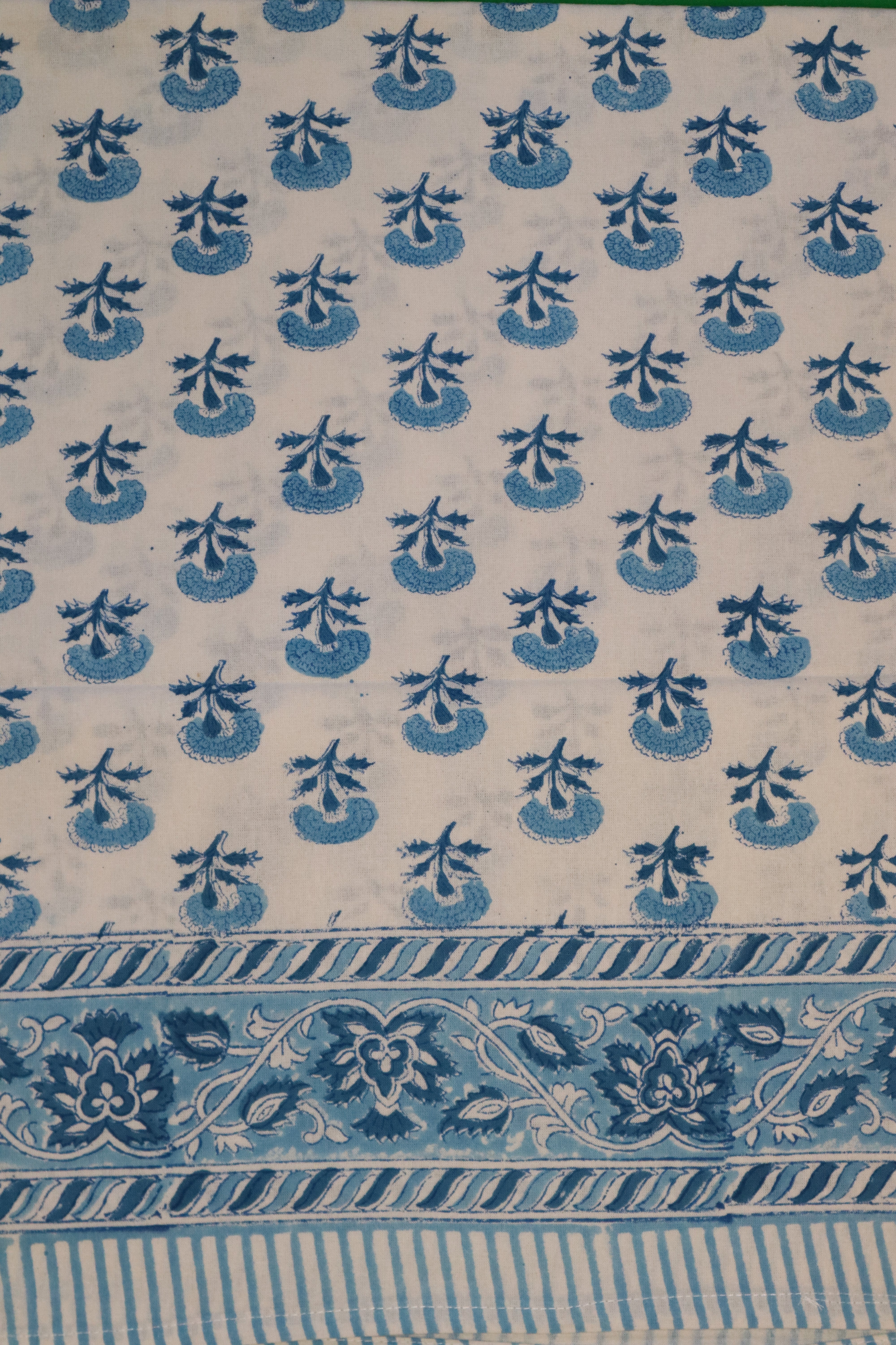 Block print tablecloth 150*220 cm cotton