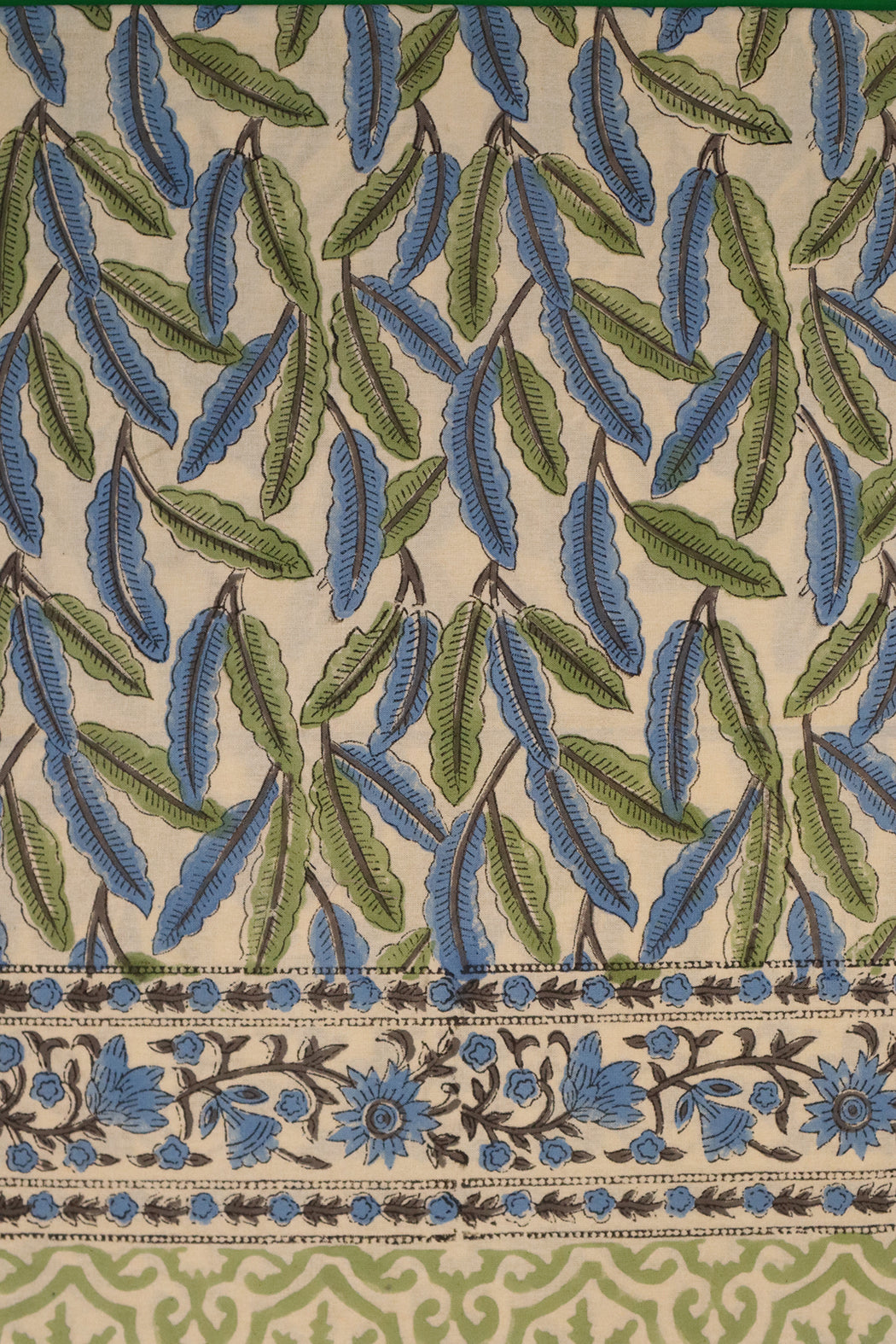 Block print tablecloth 150*220 cm cotton