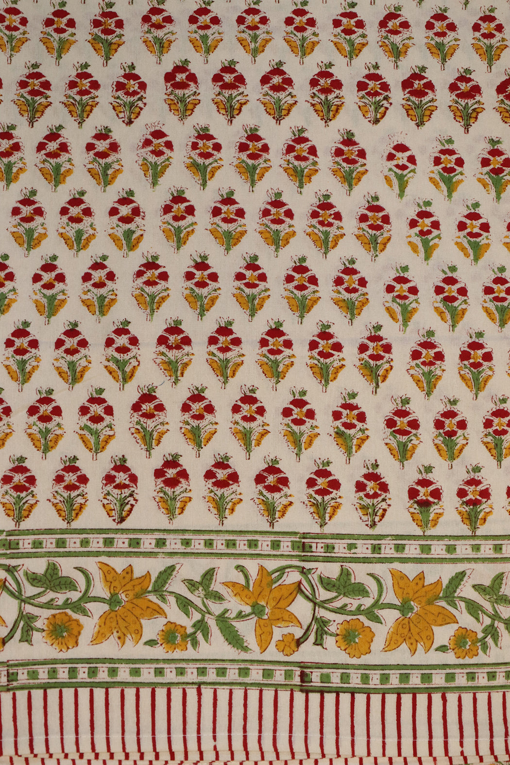 Block print tablecloth 150*220 cm cotton
