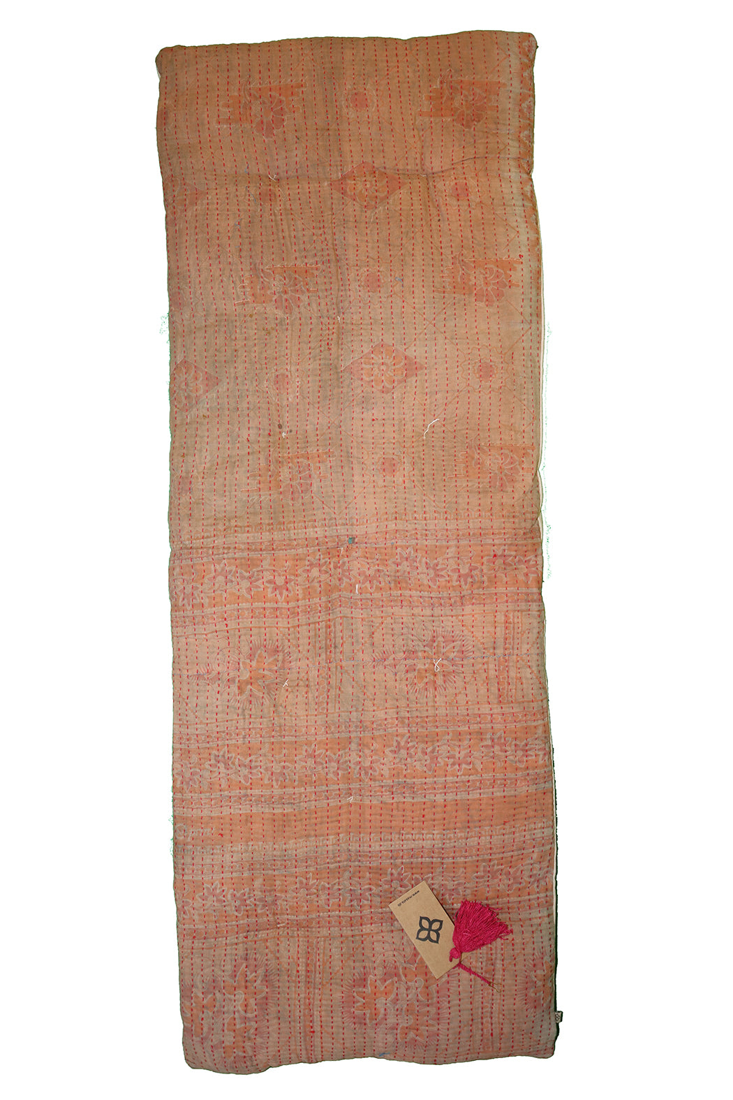 Kantha vintage bænkhynde 45*120 cm bomuld