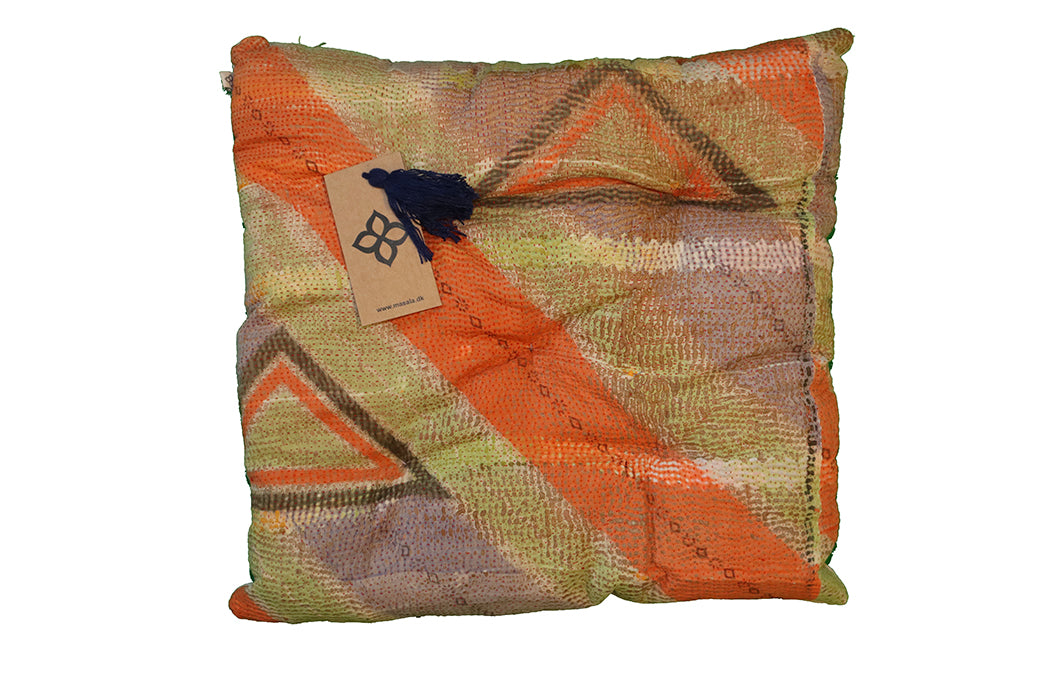 Kantha vintage chair pad 40*40 cm cotton