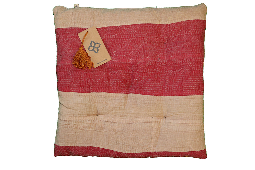 Kantha vintage chair pad 40*40 cm cotton
