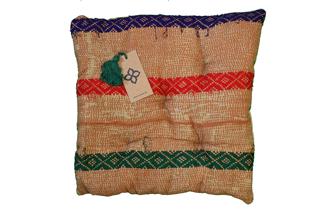 Kantha vintage chair pad 40*40 cm cotton