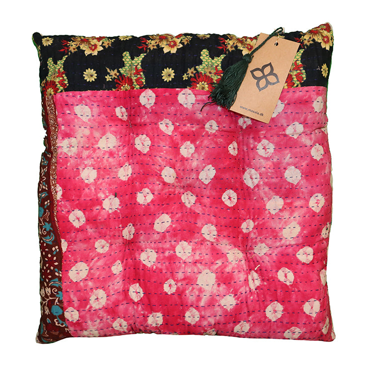 Kantha vintage chair pad 40*40 cm cotton