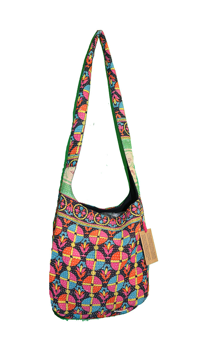 Kantha crossbody taske