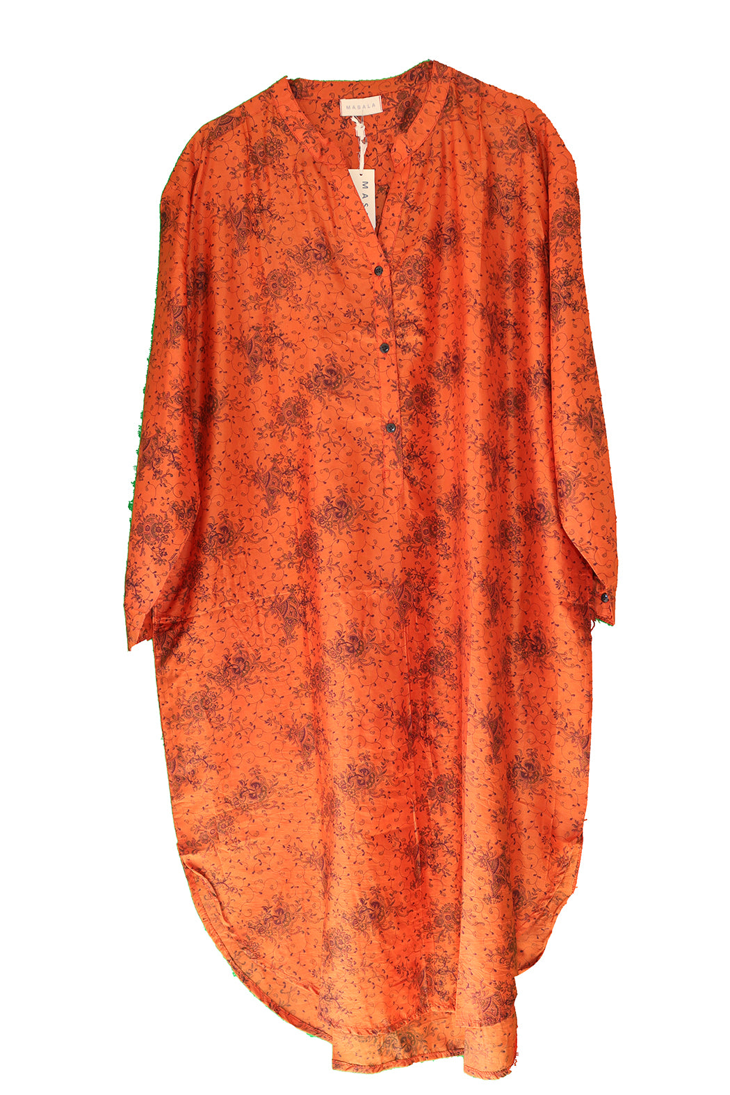 Bondi Vintage Sari-Seidenhemd