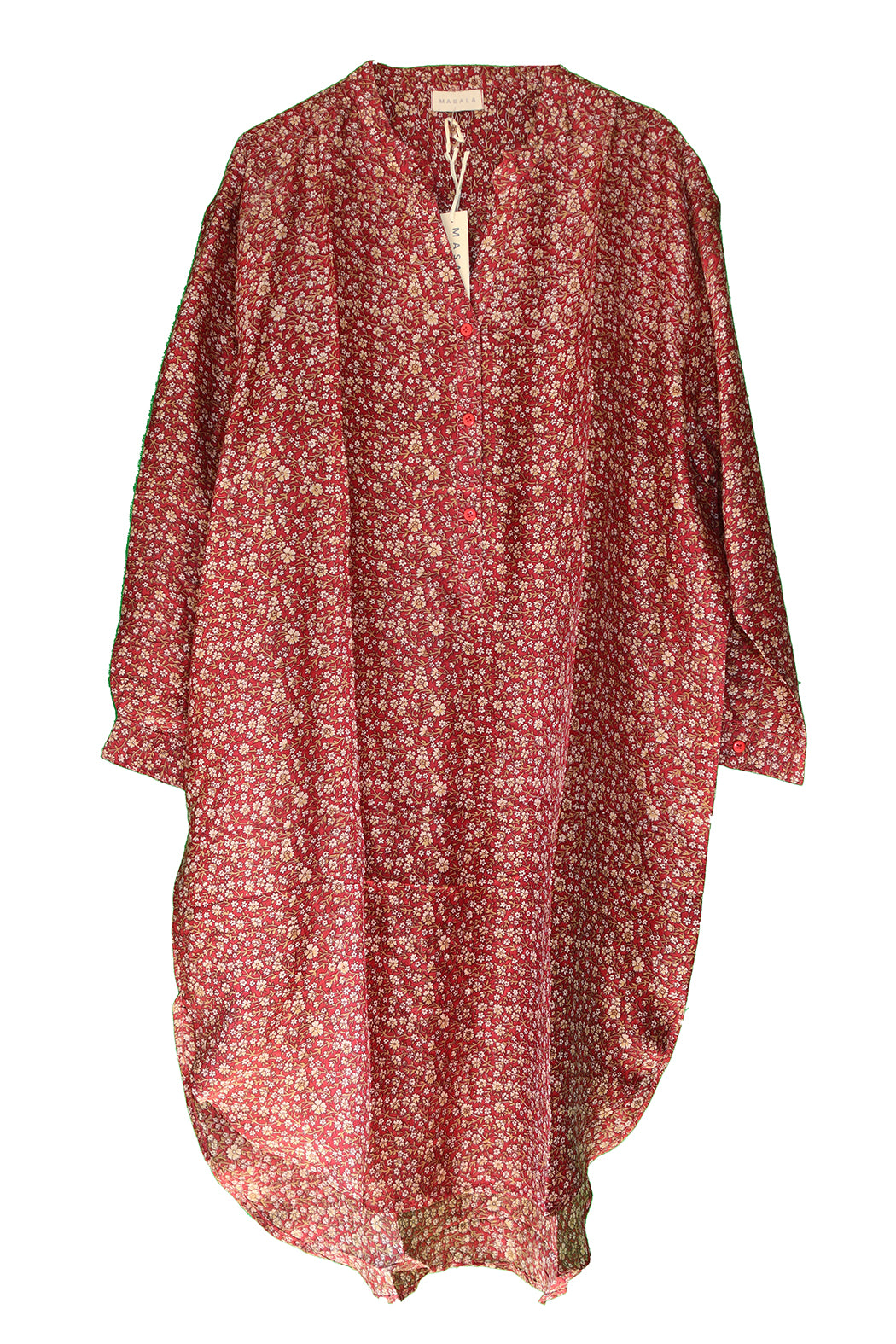 Bondi Vintage Sari-Seidenhemd