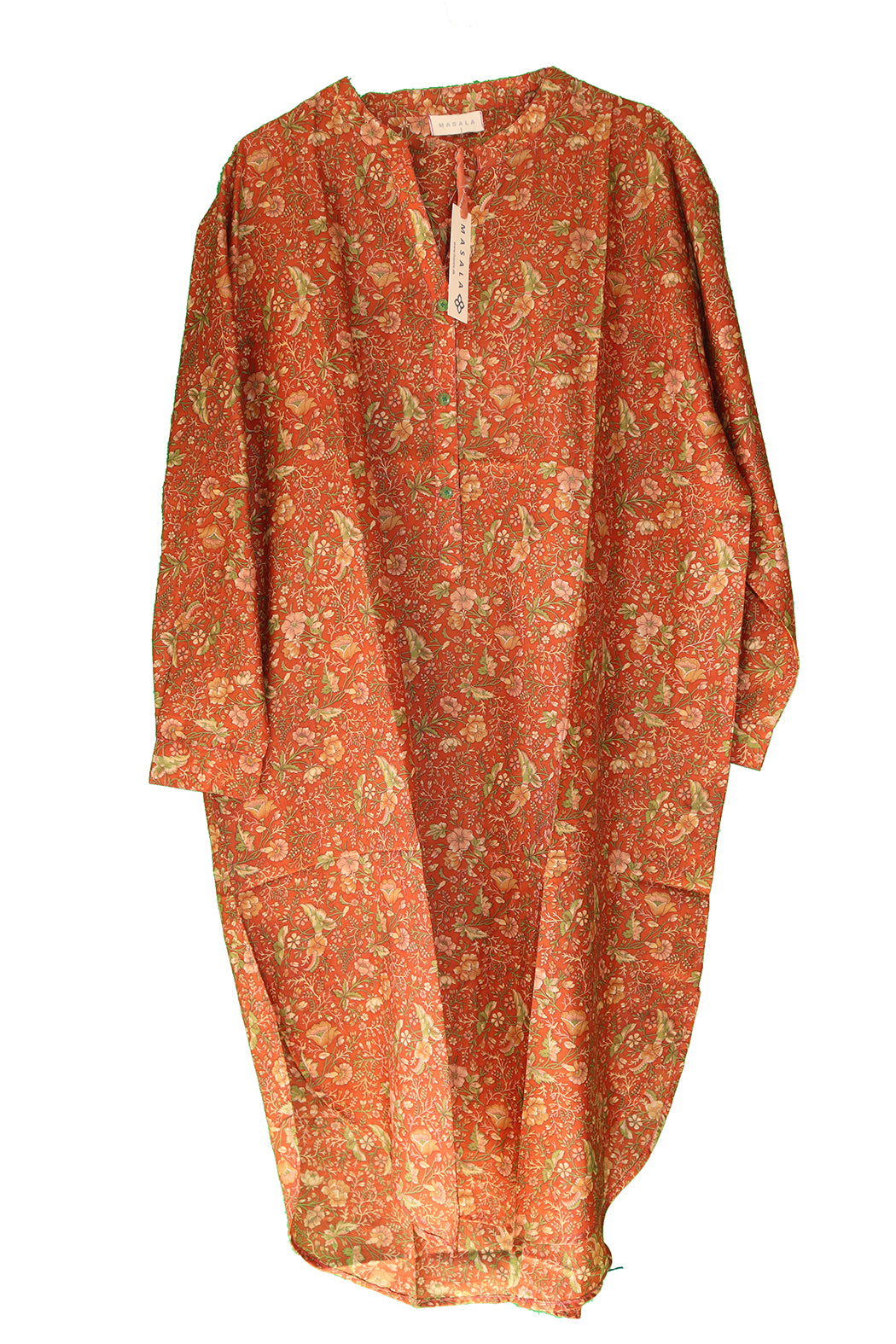 Bondi Vintage Sari-Seidenhemd
