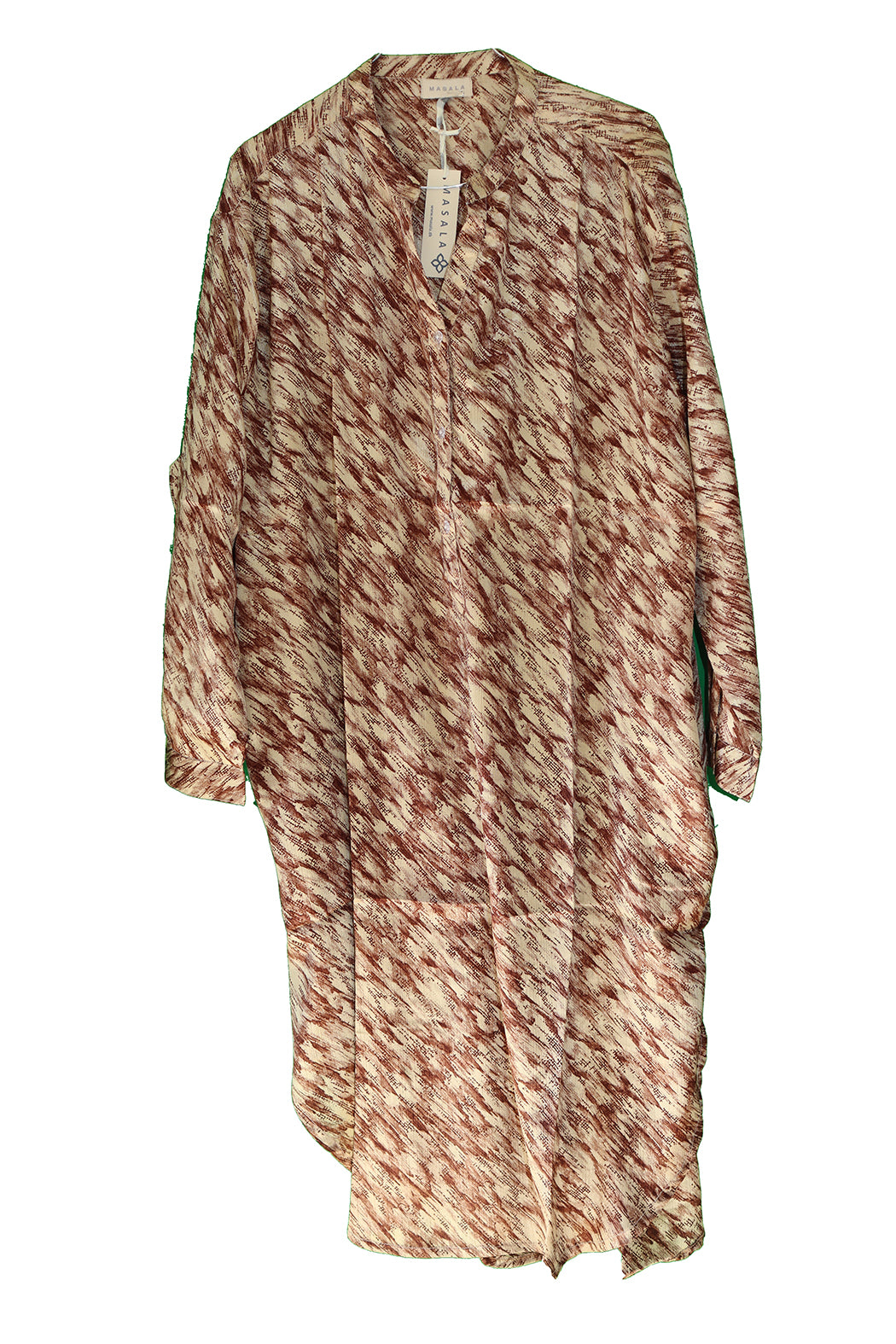Bondi silkeskjorte - Recycled Vintage Sari | MASALA