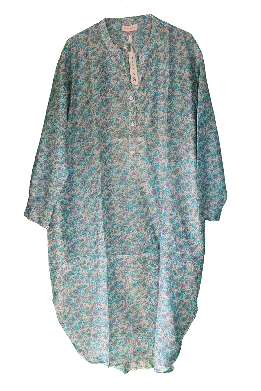 Bondi Vintage Sari-Seidenhemd