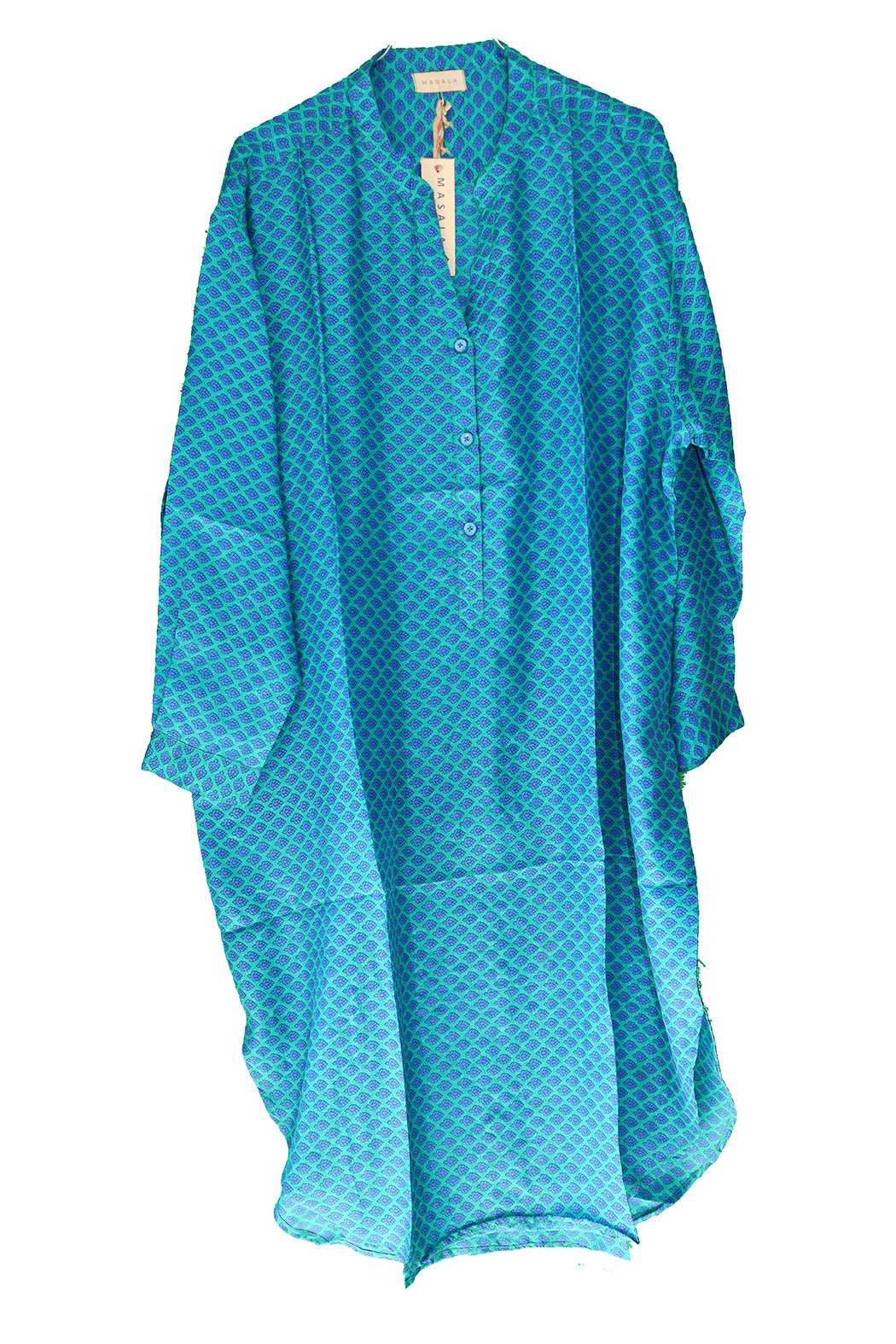 Bondi Vintage Sari-Seidenhemd