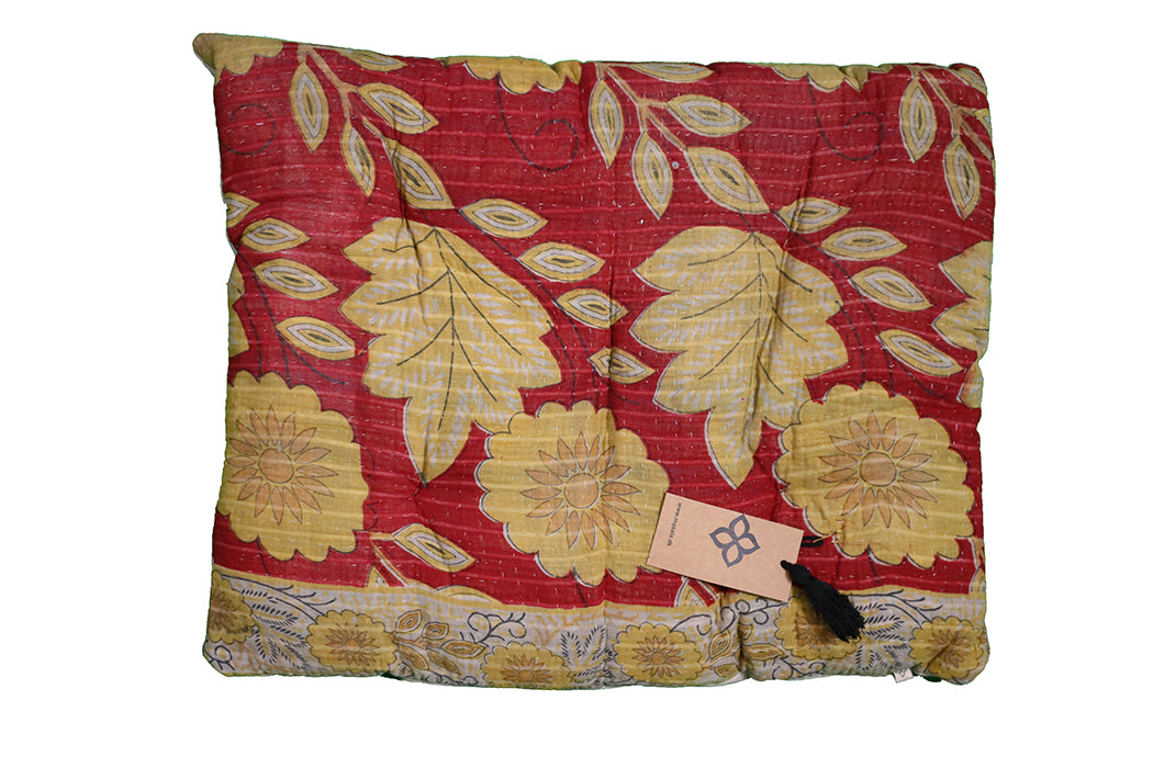 Kantha vintage hynde – Recycled Bomuld | 45x55 cm | MASALA