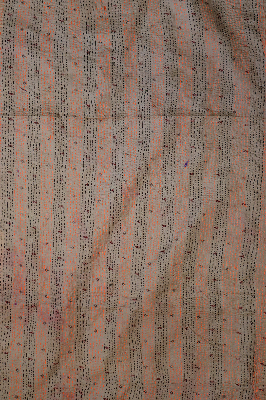 Sari-Kantha-Seidenschal 40*190 cm