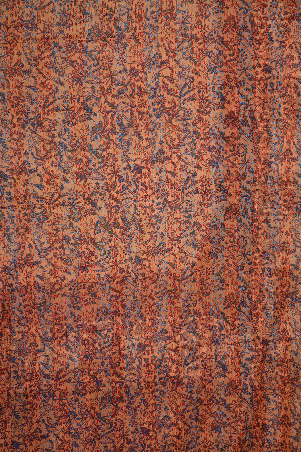 Sari kantha silk scarf 40*190 cm