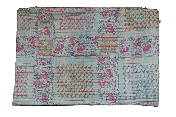 Quilted silke pude 40*60 cm