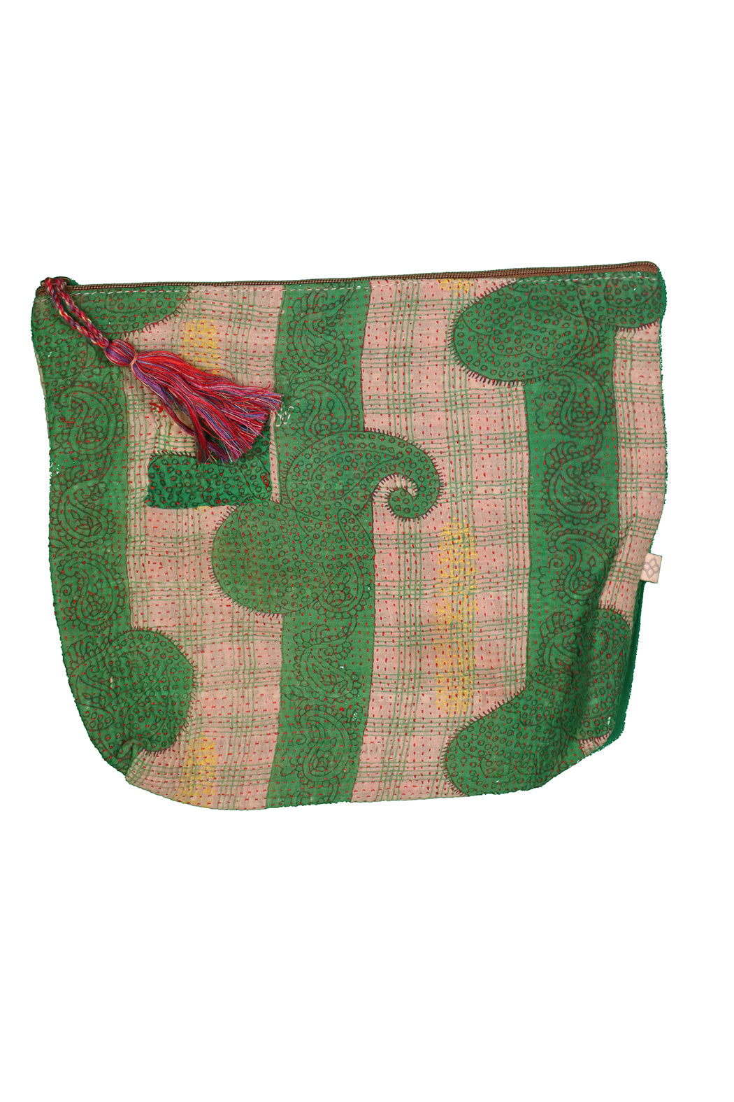 Kantha sari purse 24*28 cm