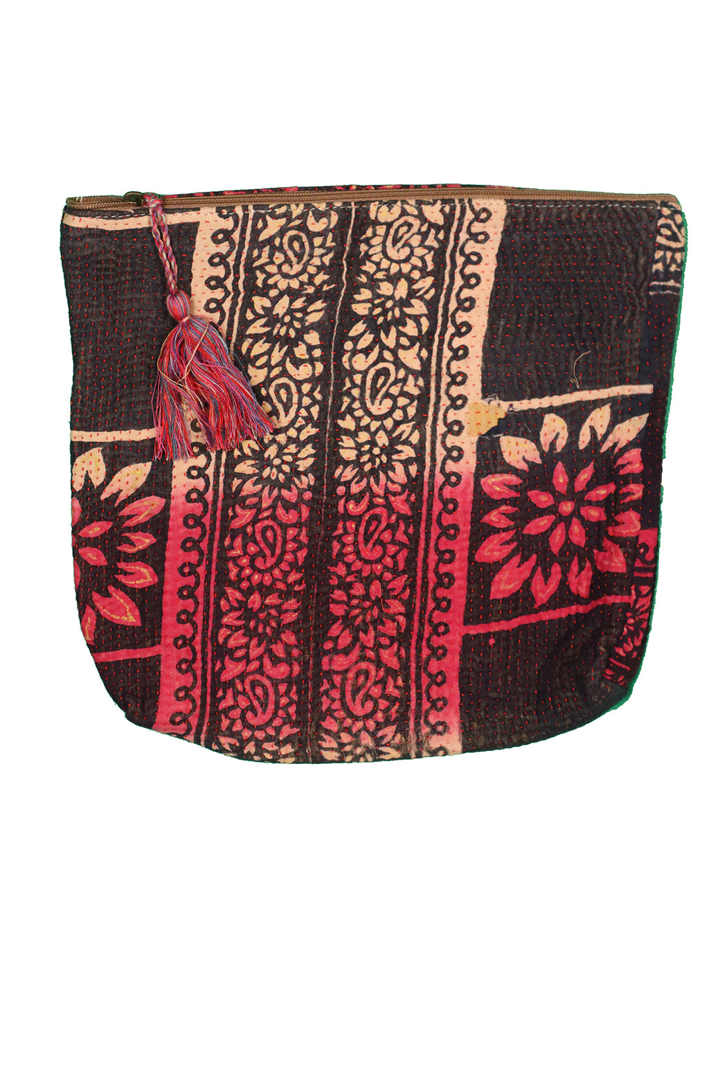 Kantha sari purse 24*28 cm