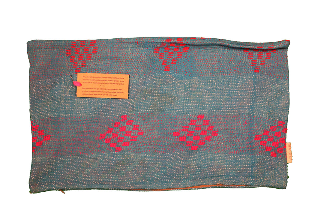 Sari Kantha Pude – Unik Vintage 30x50 cm | MASALA