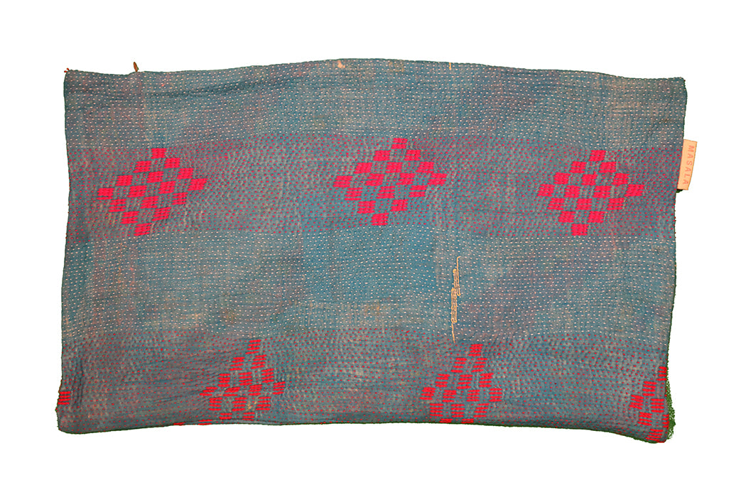 Sari Kantha Pude – Unik Vintage 30x50 cm | MASALA