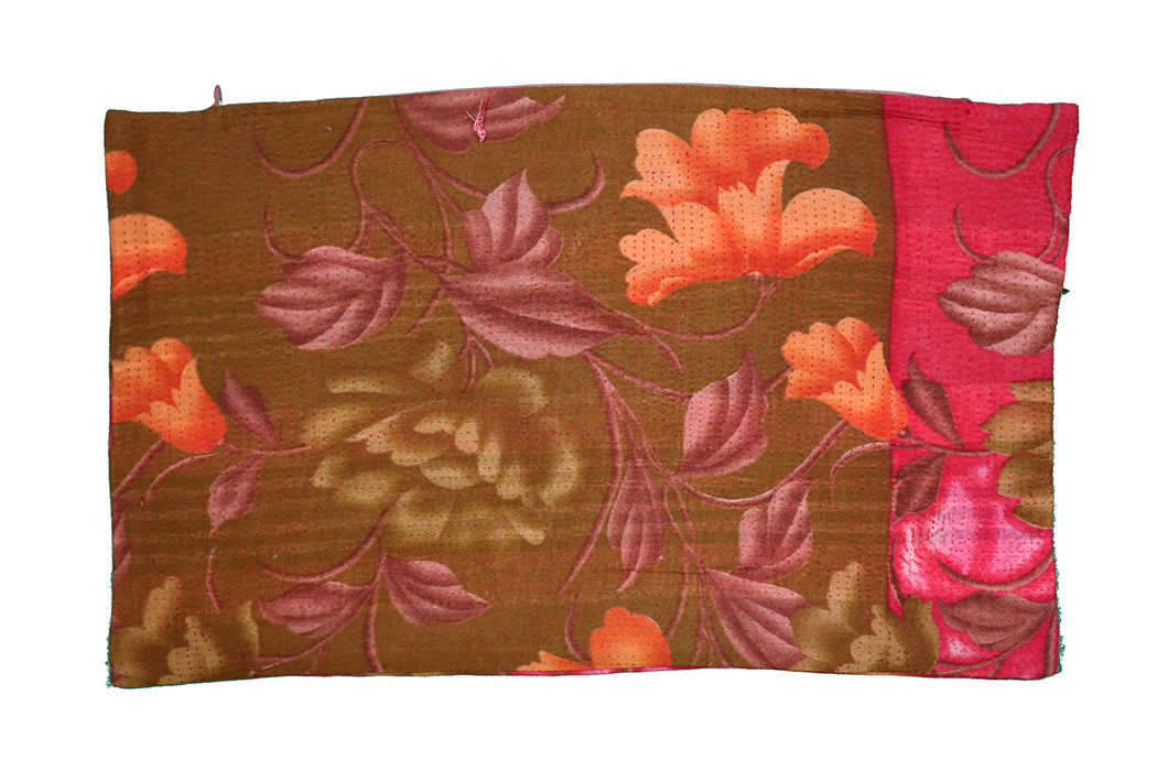 Sari Kantha Pude – Unik Vintage 30x50 cm | MASALA