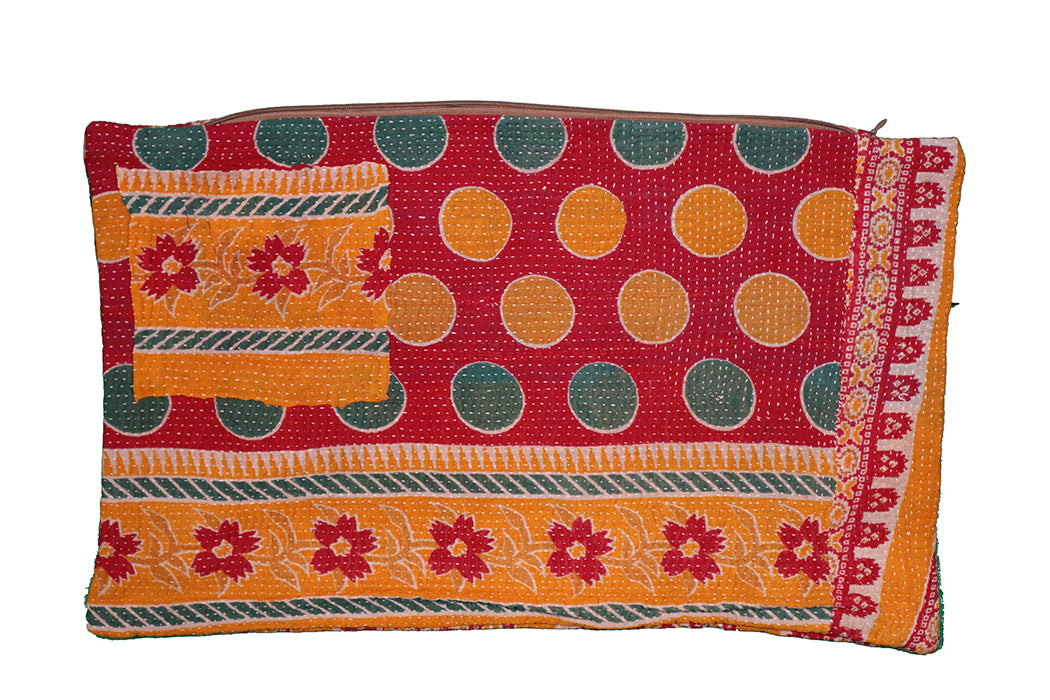 Sari Kantha Pude – Unik Vintage 30x50 cm | MASALA