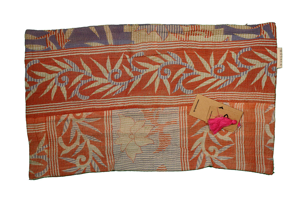 Sari Kantha Pude – Unik Vintage 30x50 cm | MASALA