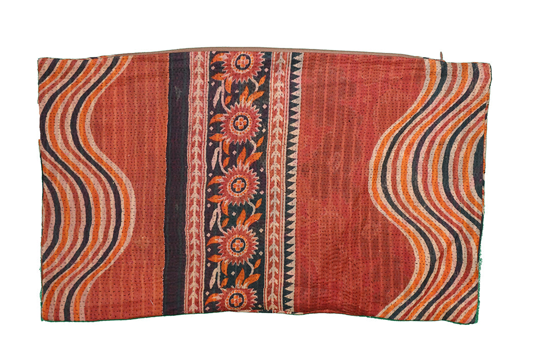 Sari Kantha Pude – Unik Vintage 30x50 cm | MASALA