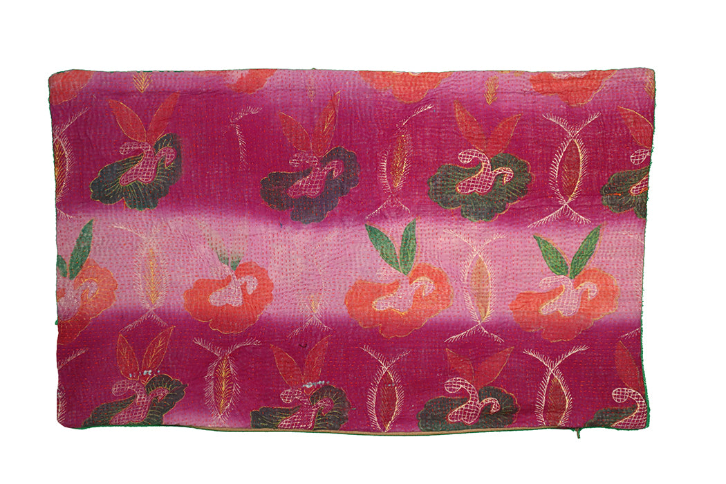 Sari vintage kantha cushion 45*45 cm