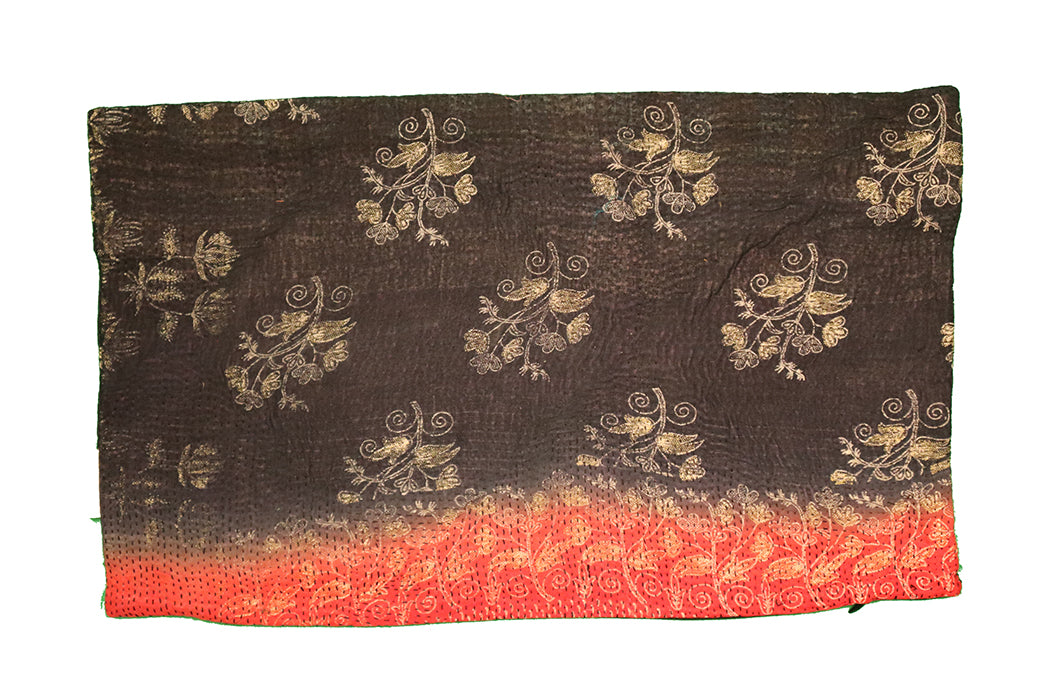 Sari Kantha Pude – Unik Vintage 30x50 cm | MASALA