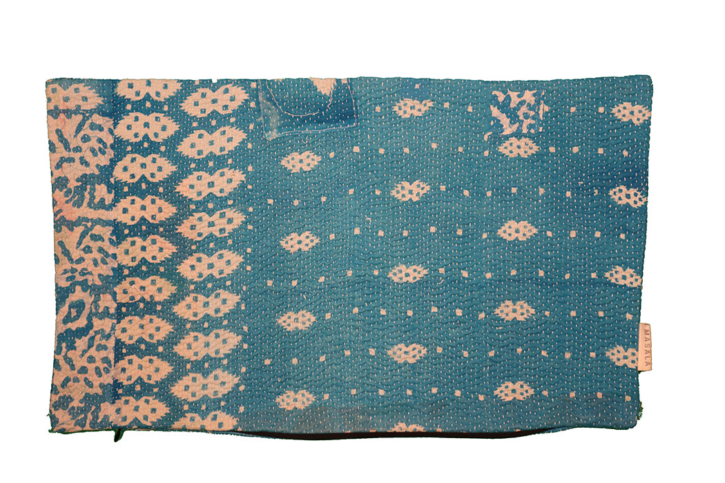 Sari Kantha Pude – Unik Vintage 30x50 cm | MASALA