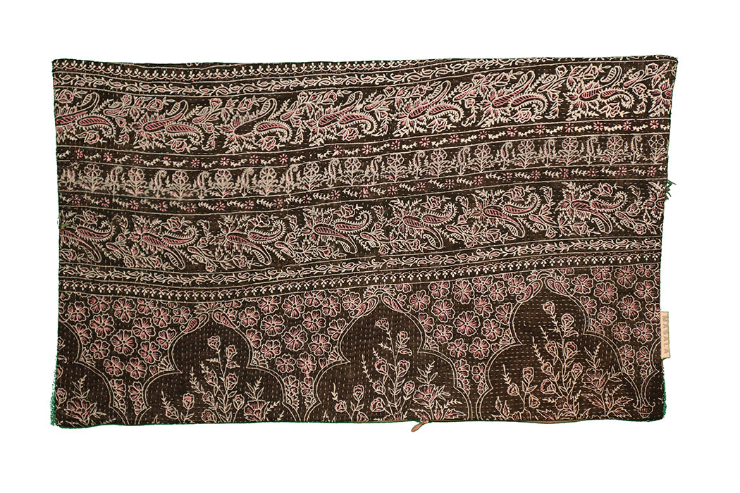 Sari Kantha Pude – Unik Vintage 30x50 cm | MASALA