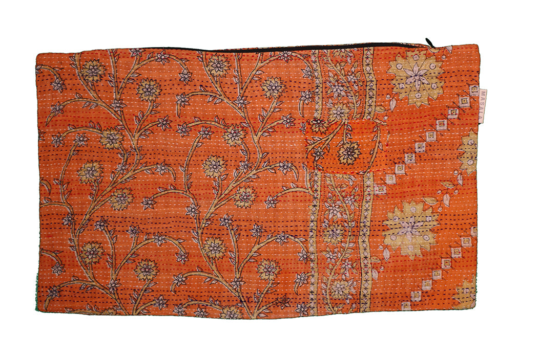 Sari Kantha Pude – Unik Vintage 30x50 cm | MASALA