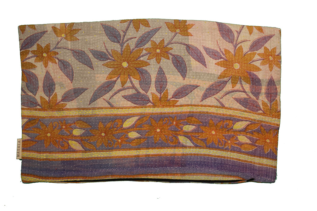 Sari Kantha Pude – Unik Vintage 30x50 cm | MASALA